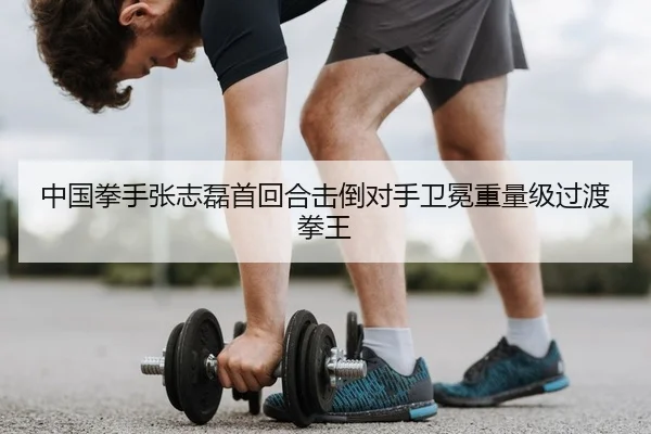 中国拳手张志磊首回合击倒对手卫冕重量级过渡拳王